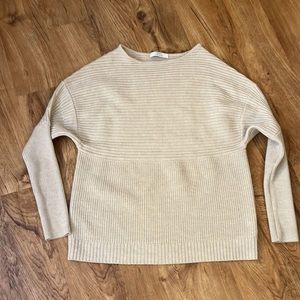 Robert  Rodriguez small oversized cream sweater scandì minimal